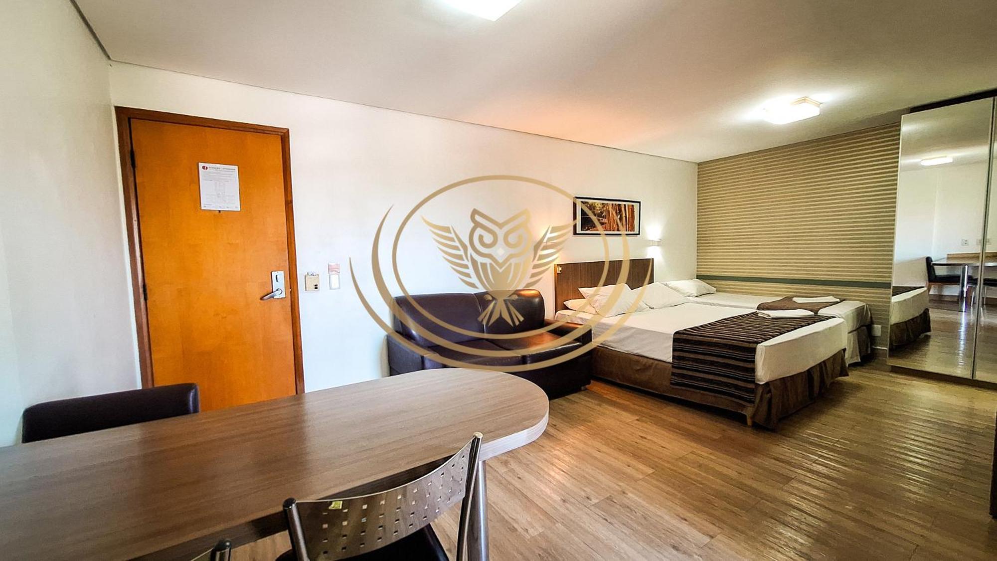 Apartamento Coruja Imob - Flat Crystal Place Goiânia